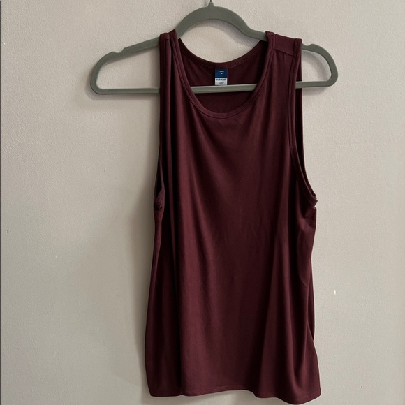 Old Navy Tops - Old Navy Deep Burgundy Tank Top